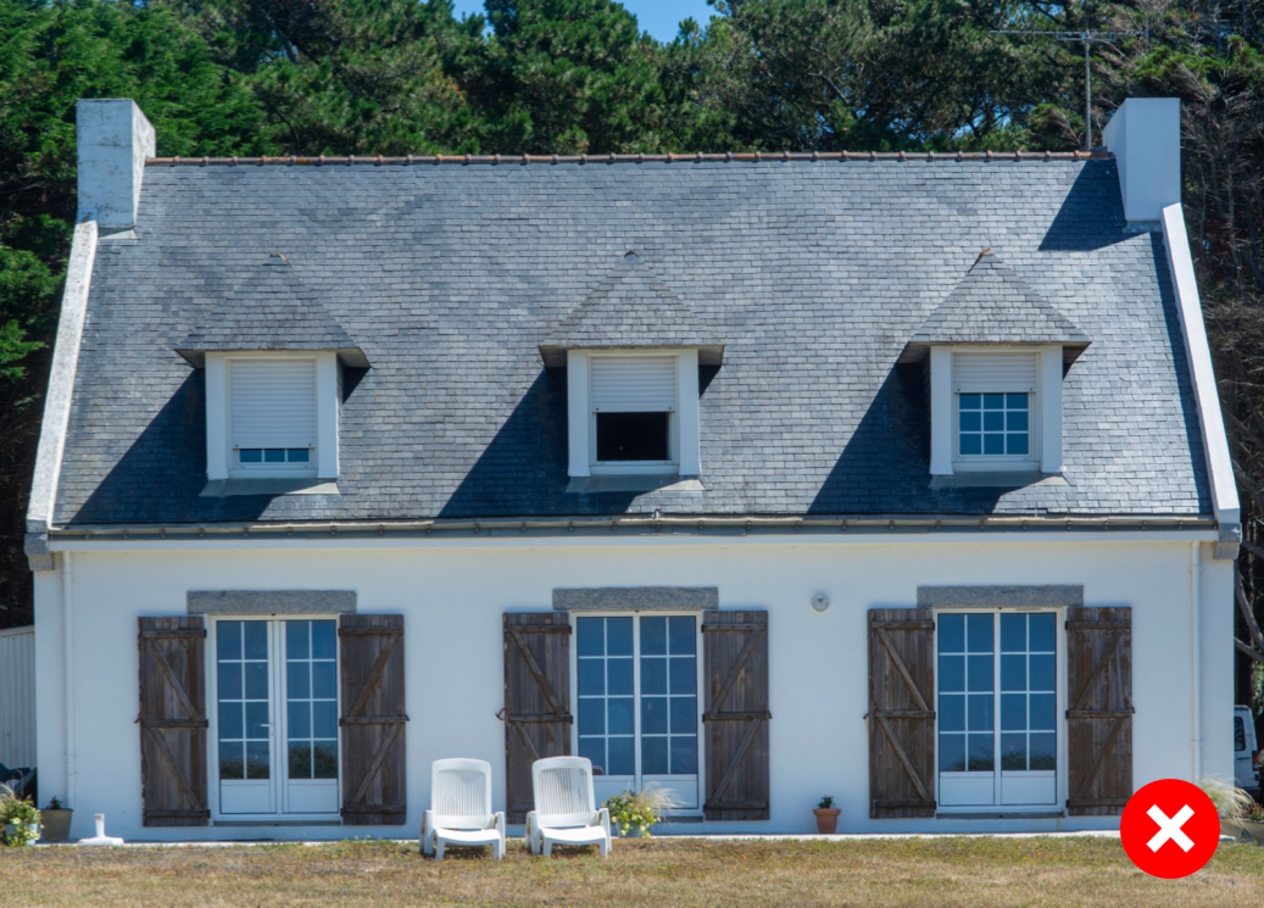 nahaufnahme perfekte ferienhaus fotos