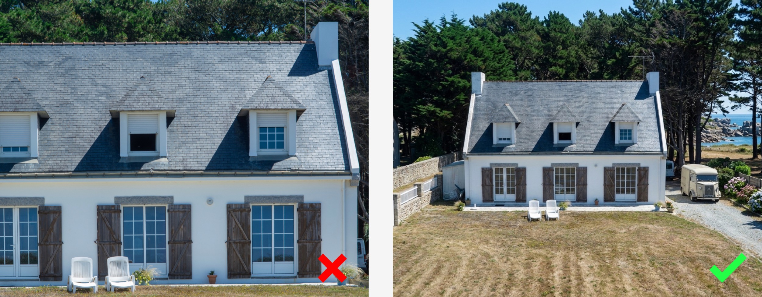 zoomout optimale ferienhaus fotografie